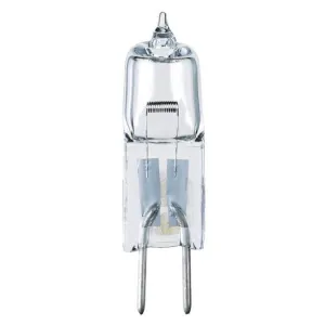 10 Watt T3 JC Halogen Low Voltage Clear G4 Base, 12 Volt, Card