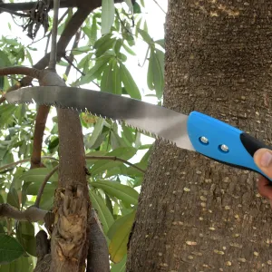 20 inch Pruning Saw With High Carbon Steel Hand Saw Edge Sharpen Teeth With Cover Packing Perfect For Gardening, Grass, Tree Cutting, Plants, Shrubs, Wood, branch cut