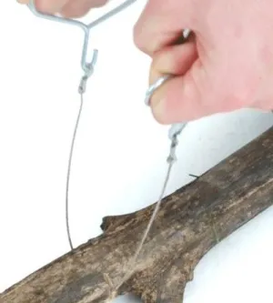 2pc Portable Hand Wire Saw with Extra Blade