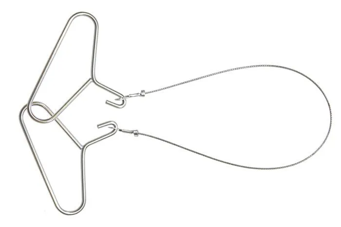 2pc Portable Hand Wire Saw with Extra Blade