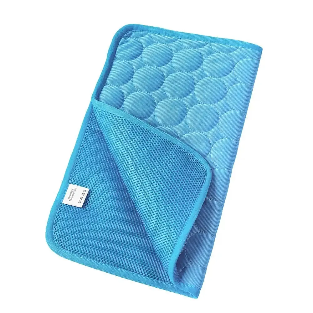 3 Layers Ice Silk Cooling Sleeping Mat for Small, Medium, and Large Dogs