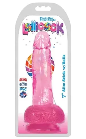 7" Slim Stick with Balls - Cherry Ice****
