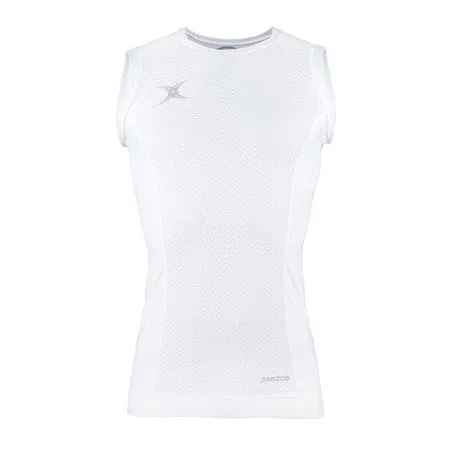 Actonians Cricket Club Women's White Mizos Vest Baselayer Top