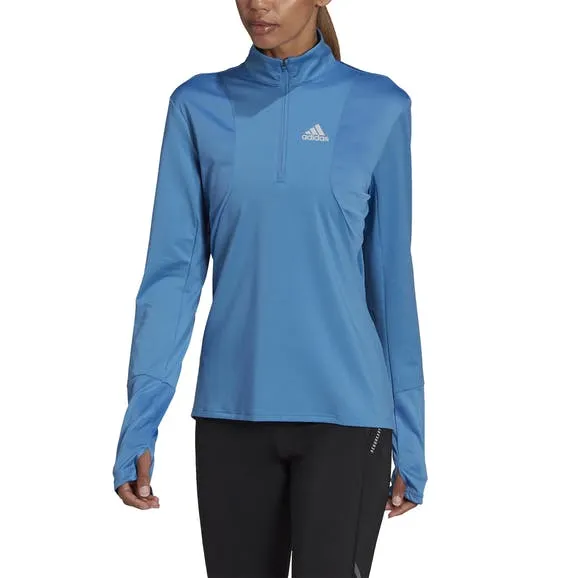 Adidas Ladies OTR HZ Top Blue