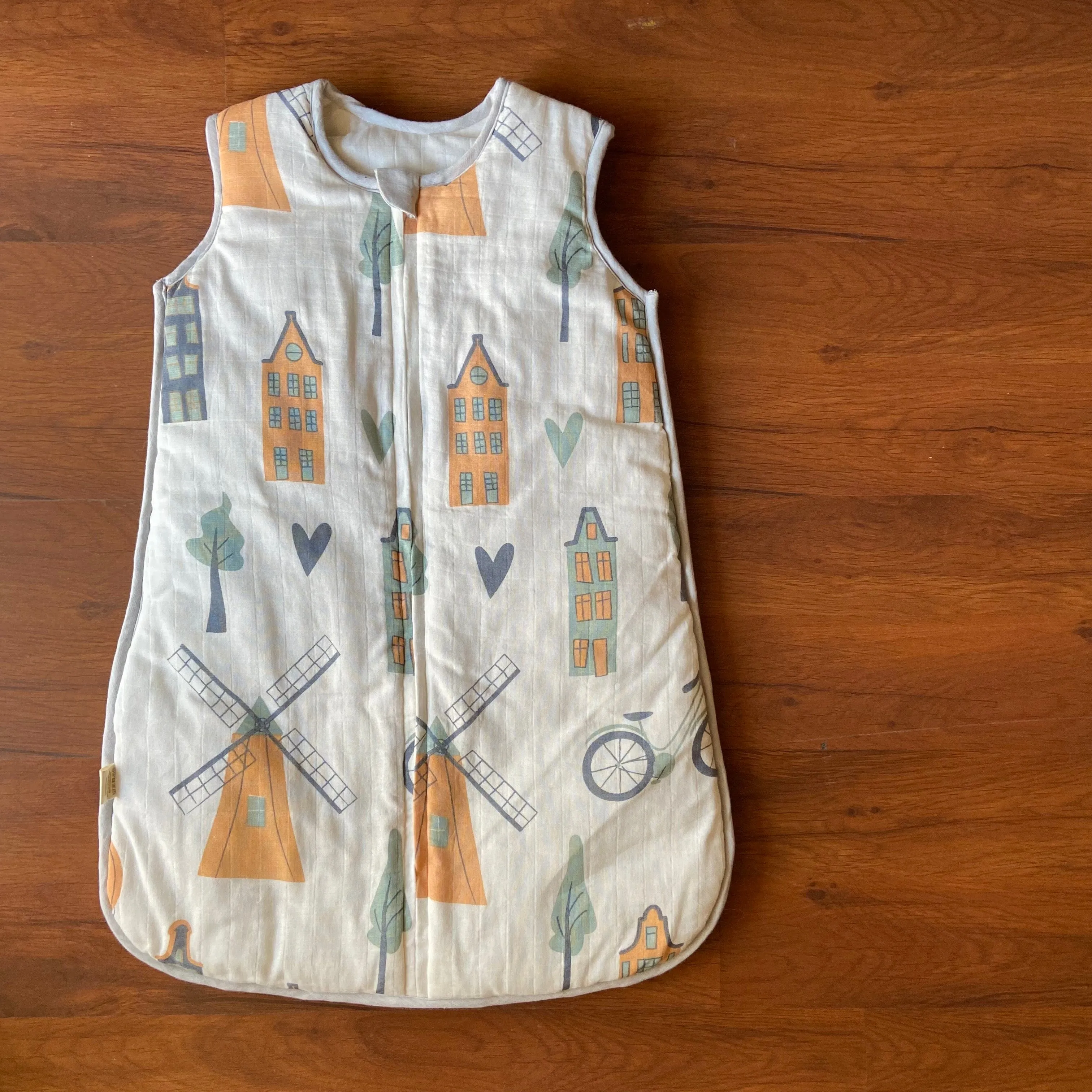 Amsterdam Muslin Sleeping Bag (with filling)