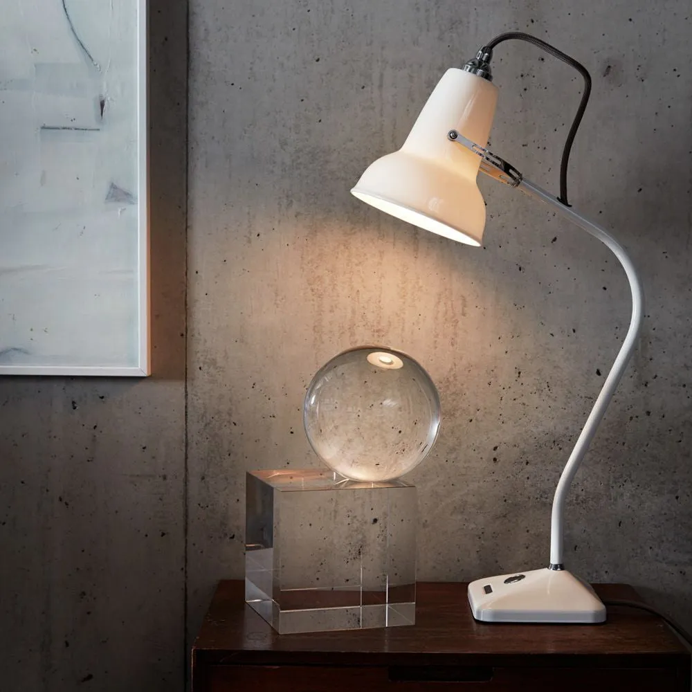 Anglepoise Original 1227 Mini Ceramic Table Lamp Pure White