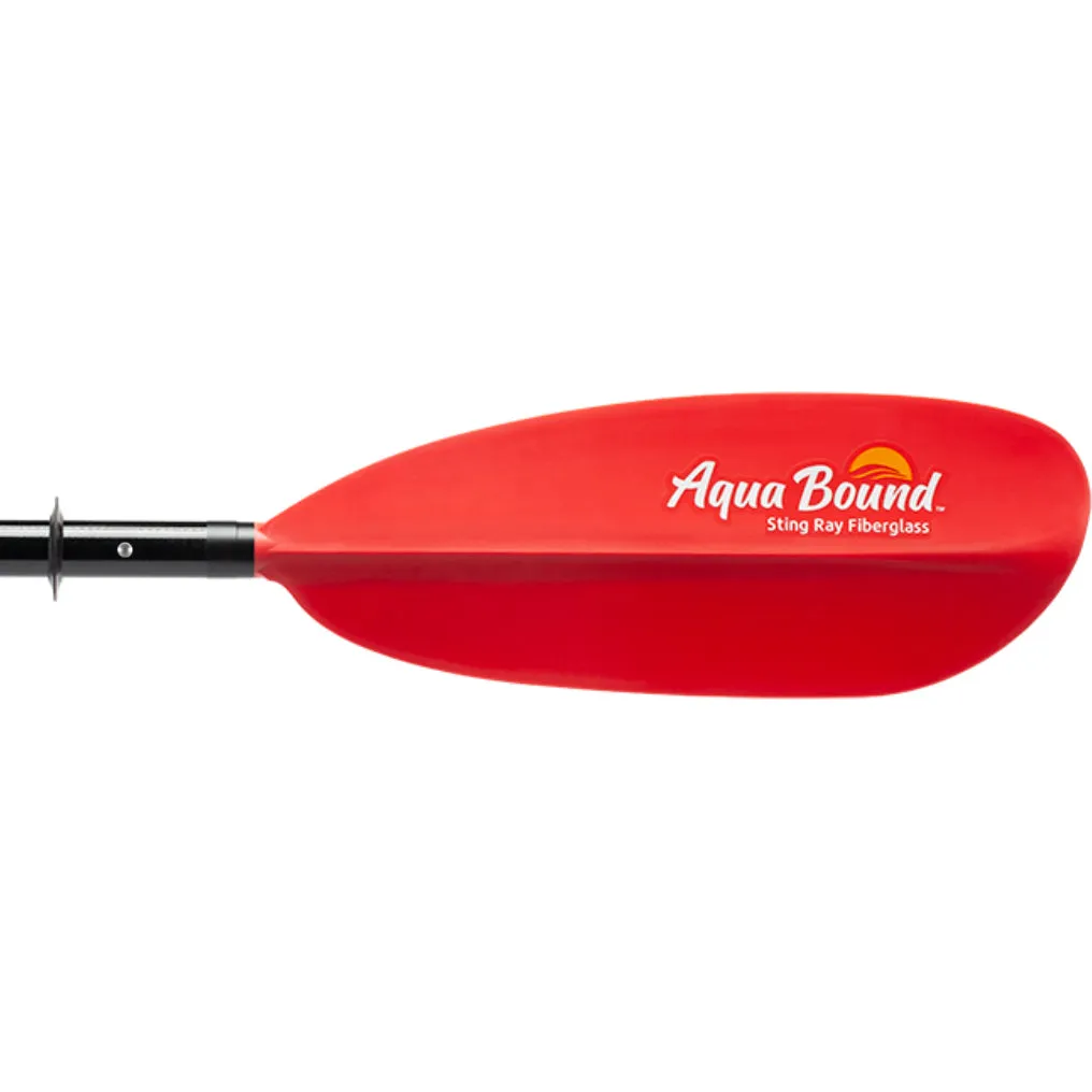 Aqua-Bound Sting Ray Fiberglass 4-Piece Kayak Paddle