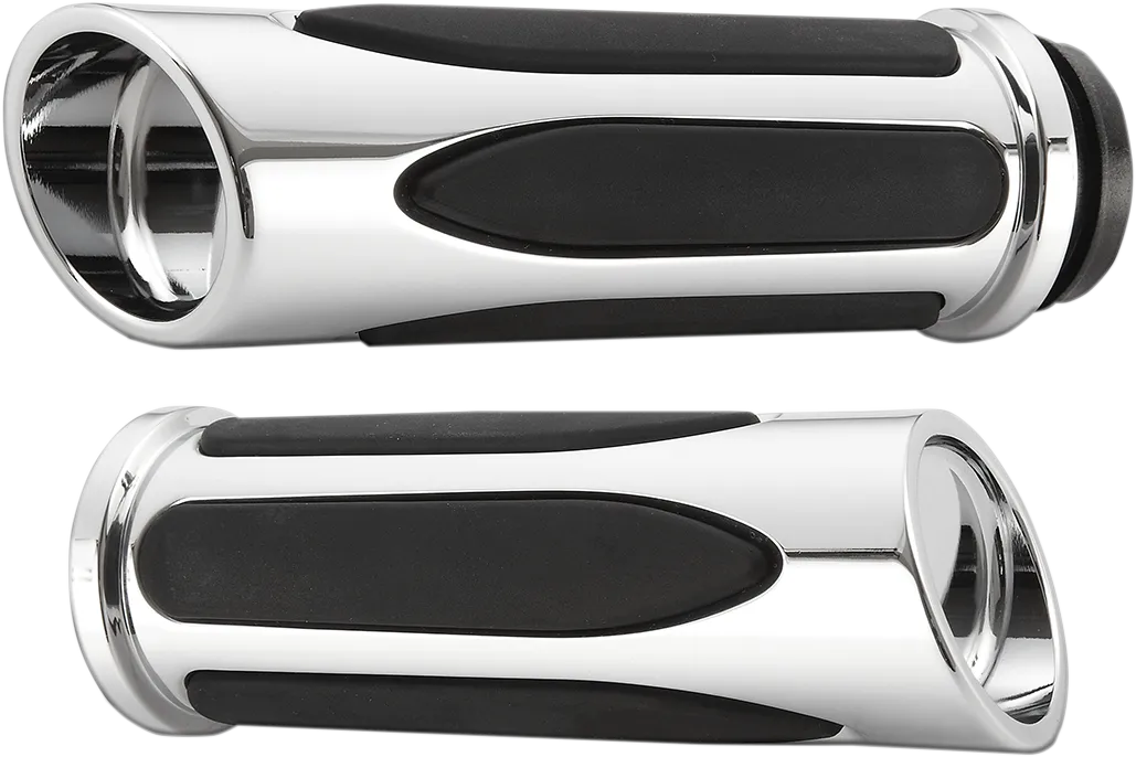 ARLEN NESS Grips - Comfort - Deep Cut - TBW - Chrome 07-052
