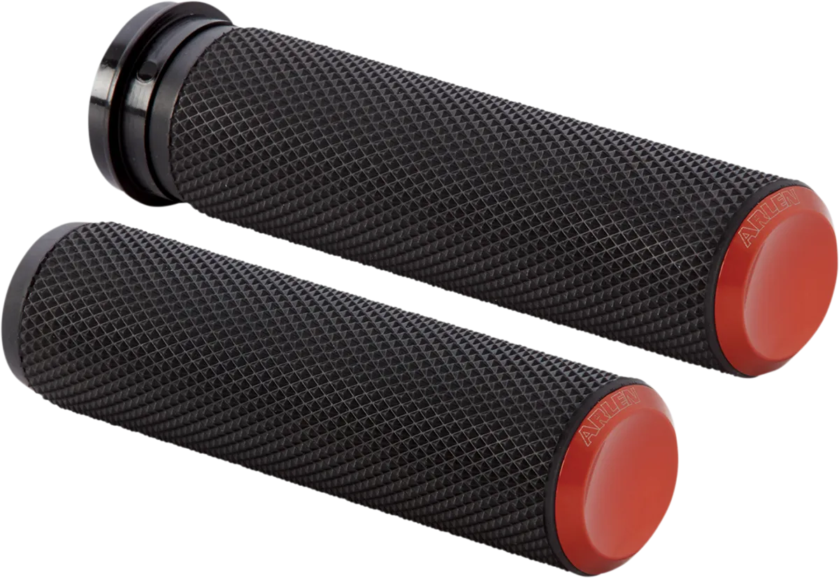 ARLEN NESS Grips - Knurled - TBW - Orange 07-306