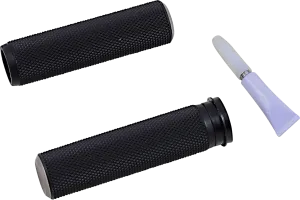ARLEN NESS Grips - Knurled - TBW - Titanium 07-348