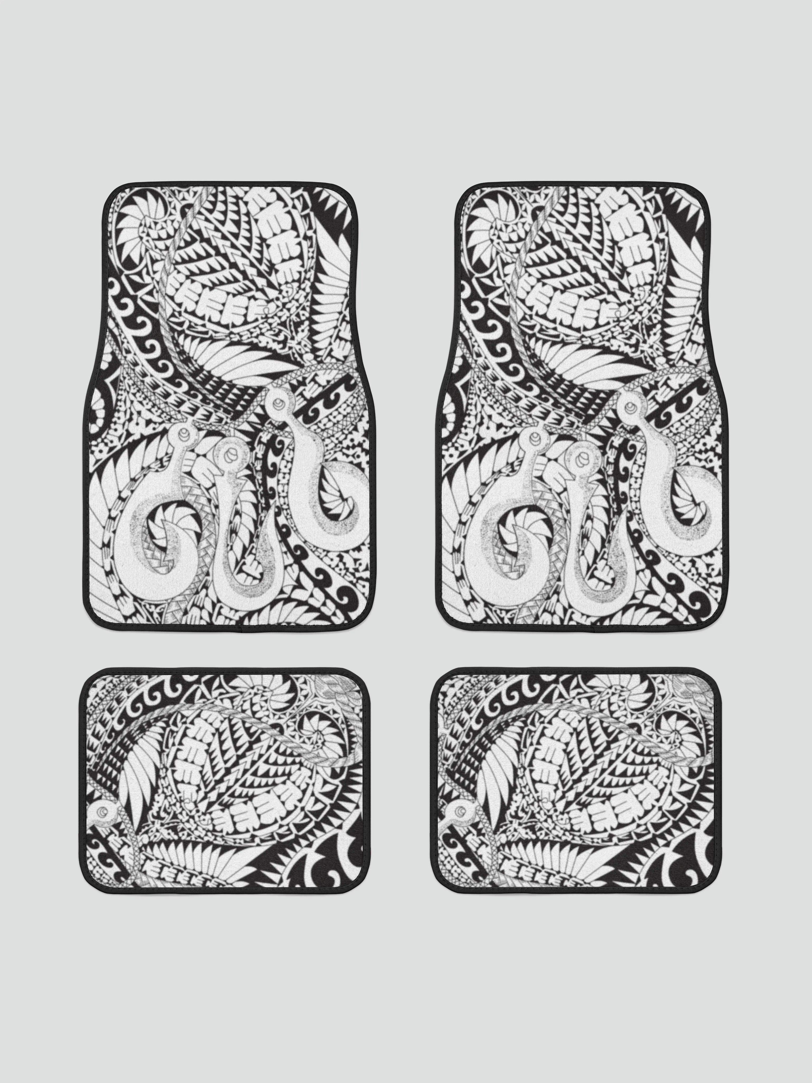 Coconut Shell (Mono) - Car Mat Set