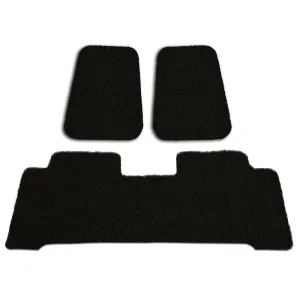 Custom Floor Mats Suits Mitsubishi Pajero NX 2015-On Front & Rear Rubber Composite PVC Coil
