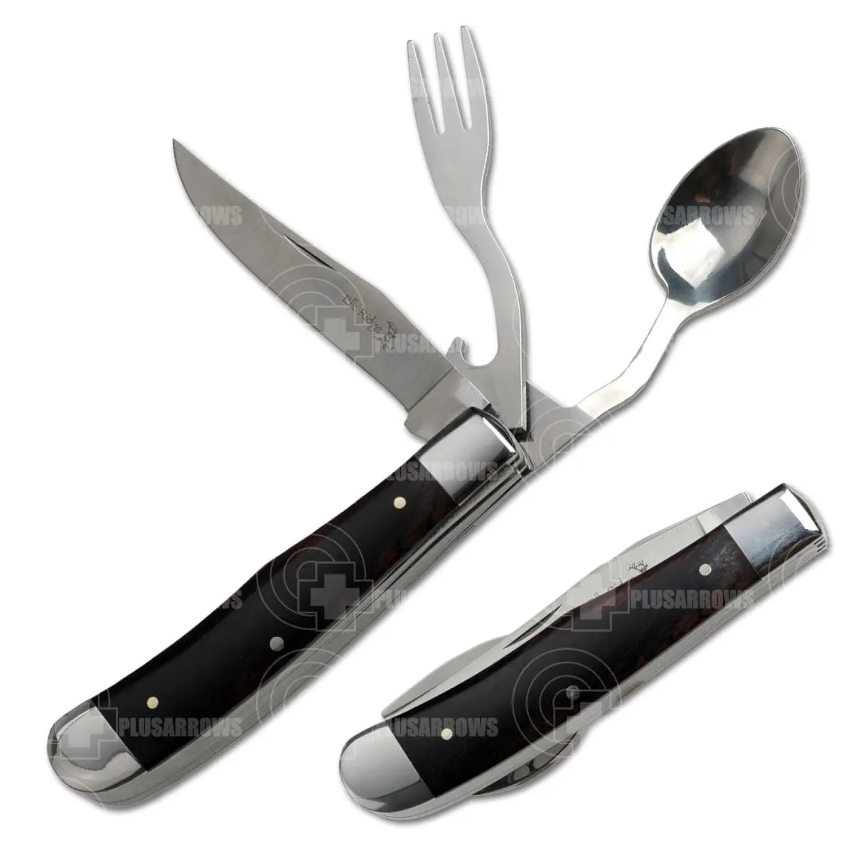 Elk Ridge Folding Pocket Knife Cutlery Set ER-439W