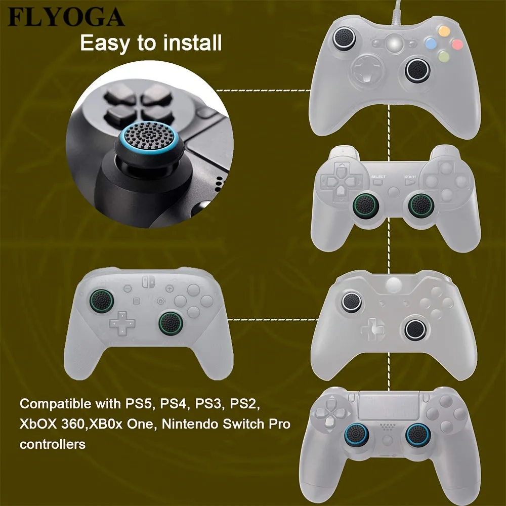 Enhance Your Gaming Experience Replacement Silicone Analog Controller Joystick Grips