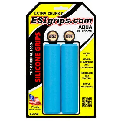 ESI Grips Extra Chunky Silicone Grips 34mm 5" - Multi Colors