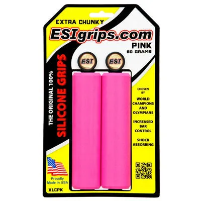 ESI Grips Extra Chunky Silicone Grips 34mm 5" - Multi Colors