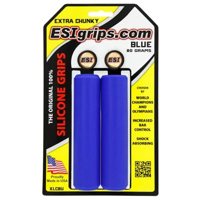 ESI Grips Extra Chunky Silicone Grips 34mm 5" - Multi Colors