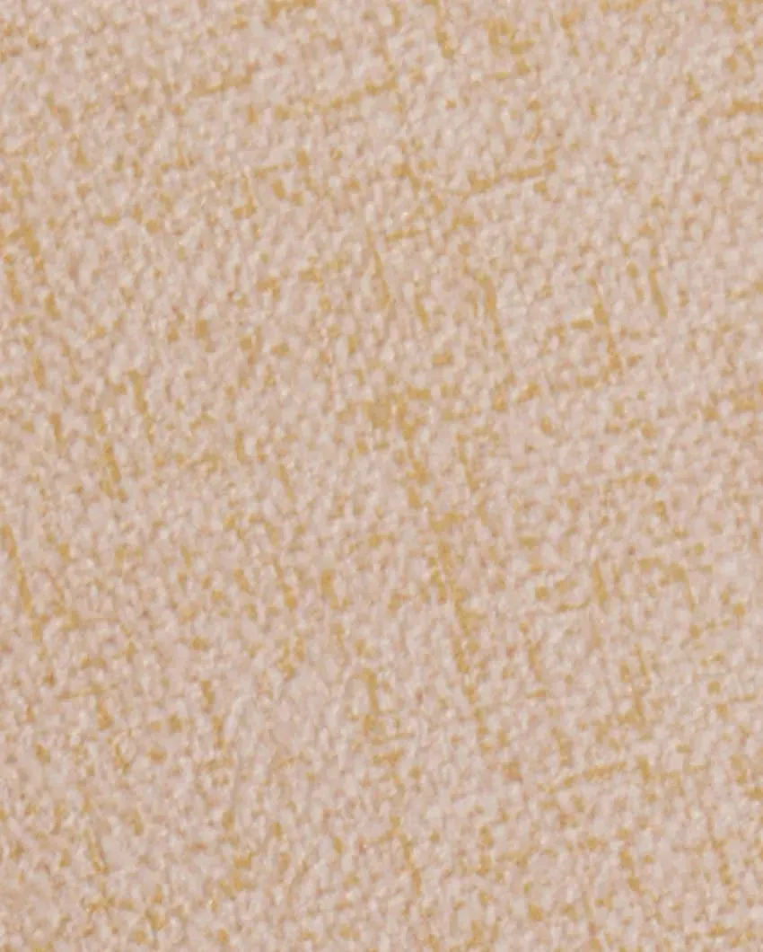 Gold and Beige PVC Solid Table Placemats | Set of 6 | 12 x 18 inches
