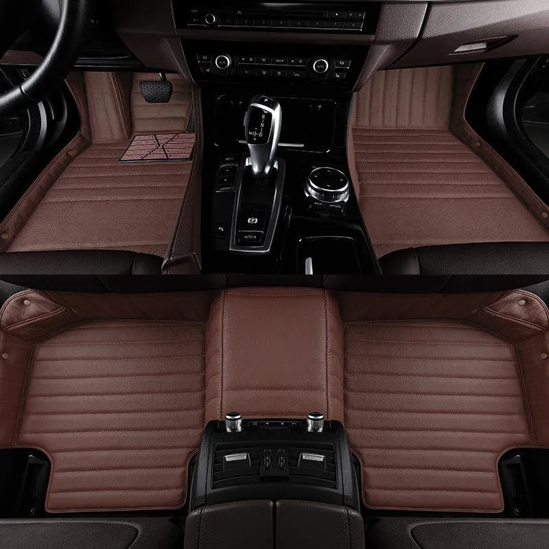 Leather Floor Mats for Tesla Model S, Premiun Floor Liner for Model S