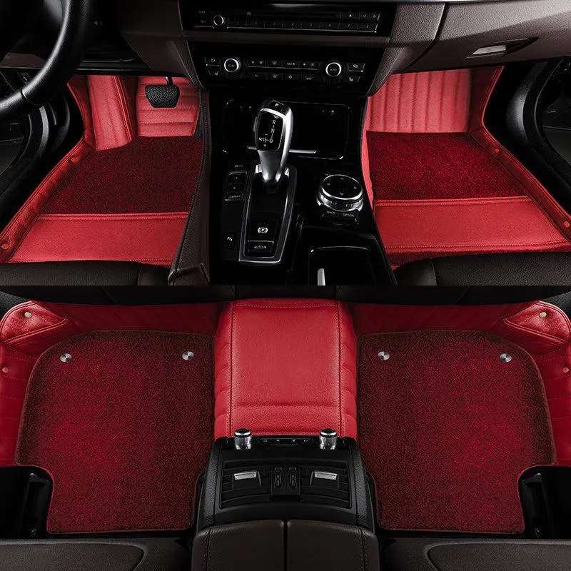 Leather Floor Mats for Tesla Model S, Premiun Floor Liner for Model S