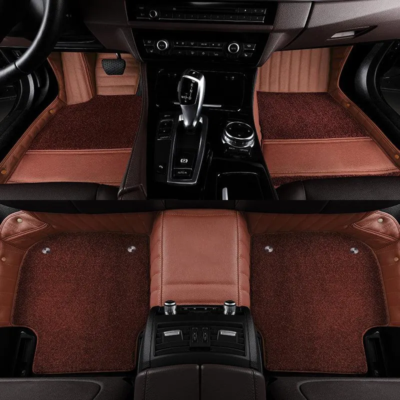 Leather Floor Mats for Tesla Model S, Premiun Floor Liner for Model S