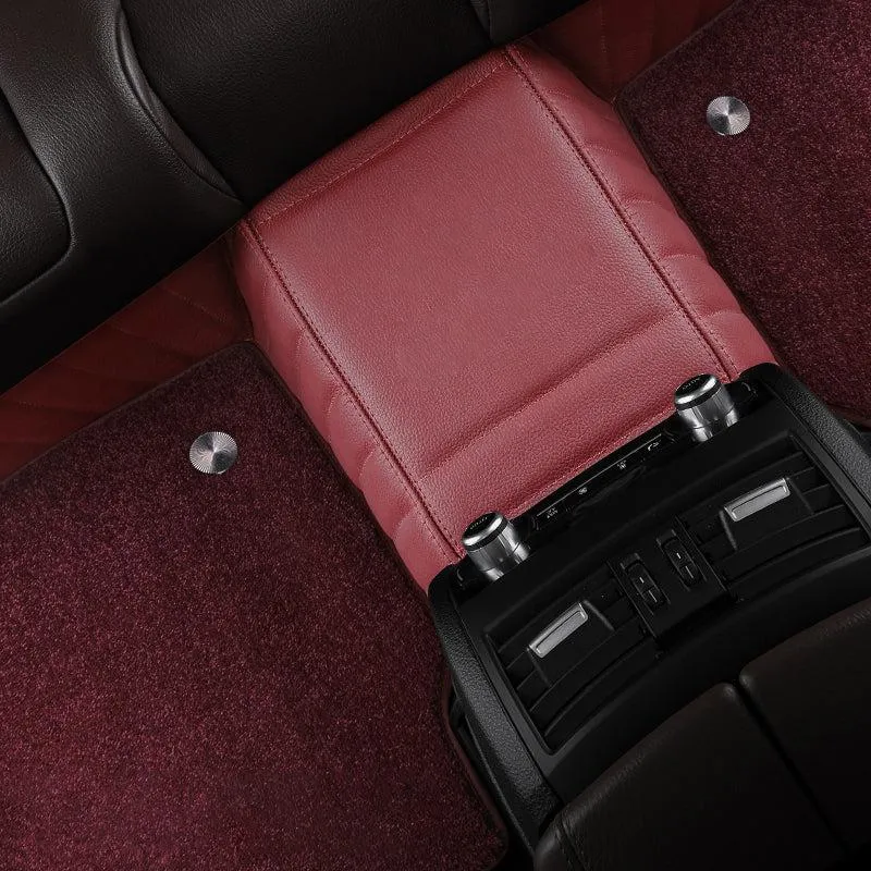 Leather Floor Mats for Tesla Model S, Premiun Floor Liner for Model S