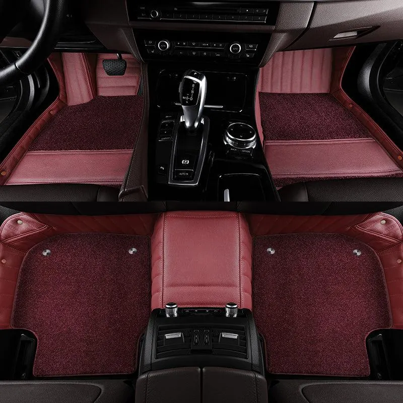 Leather Floor Mats for Tesla Model S, Premiun Floor Liner for Model S