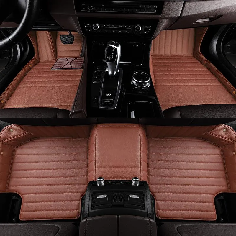 Leather Floor Mats for Tesla Model S, Premiun Floor Liner for Model S