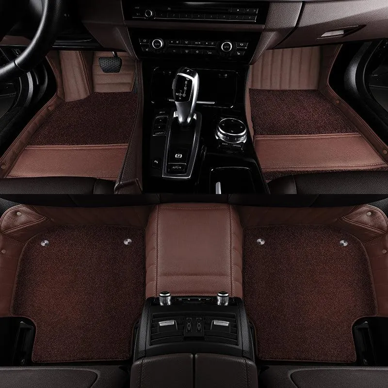 Leather Floor Mats for Tesla Model S, Premiun Floor Liner for Model S