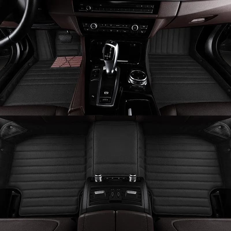Leather Floor Mats for Tesla Model S, Premiun Floor Liner for Model S