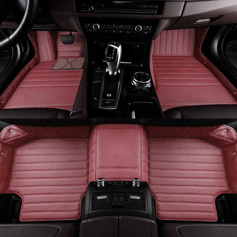 Leather Floor Mats for Tesla Model S, Premiun Floor Liner for Model S