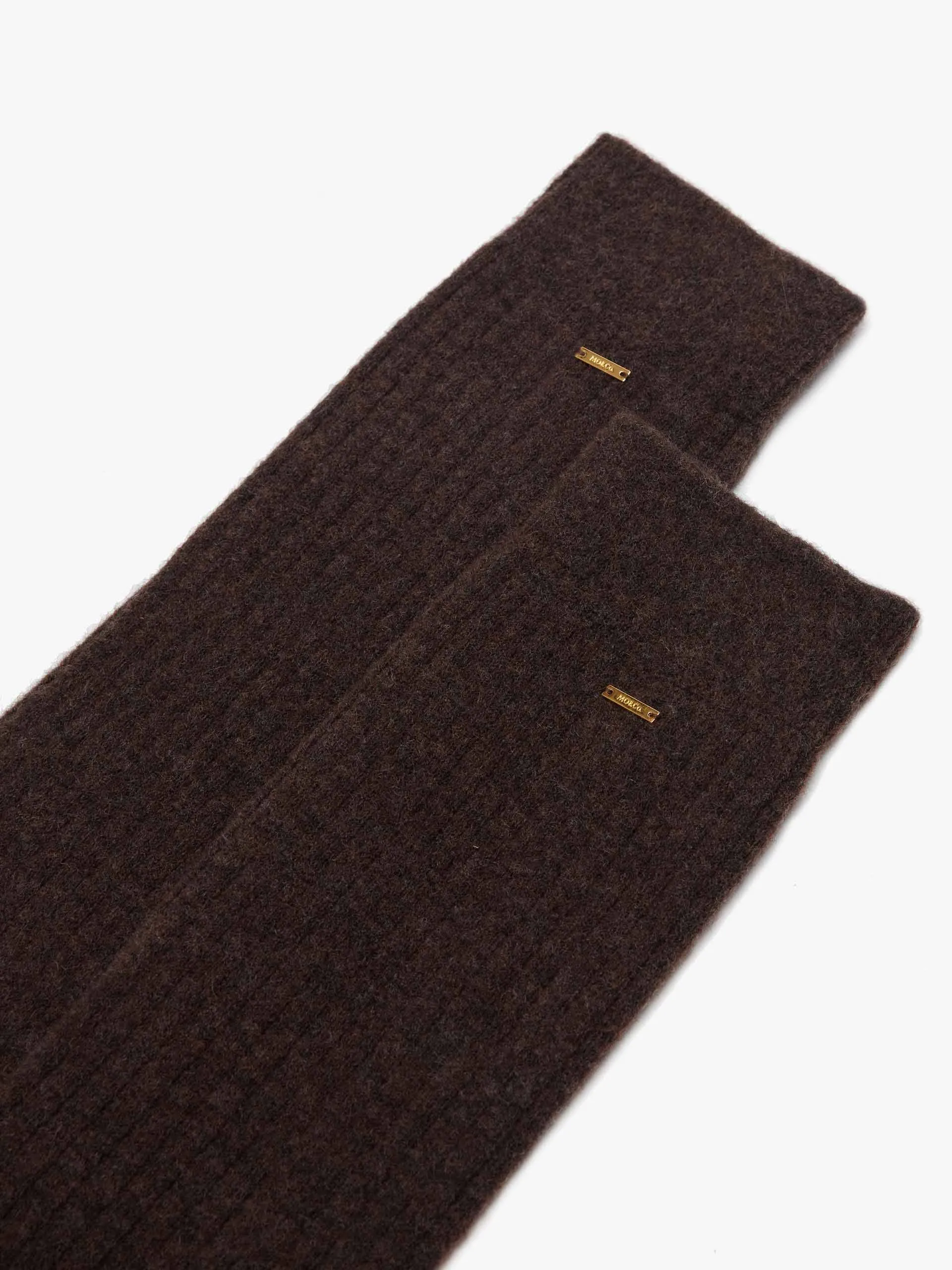 Metal Patch Leg Warmers