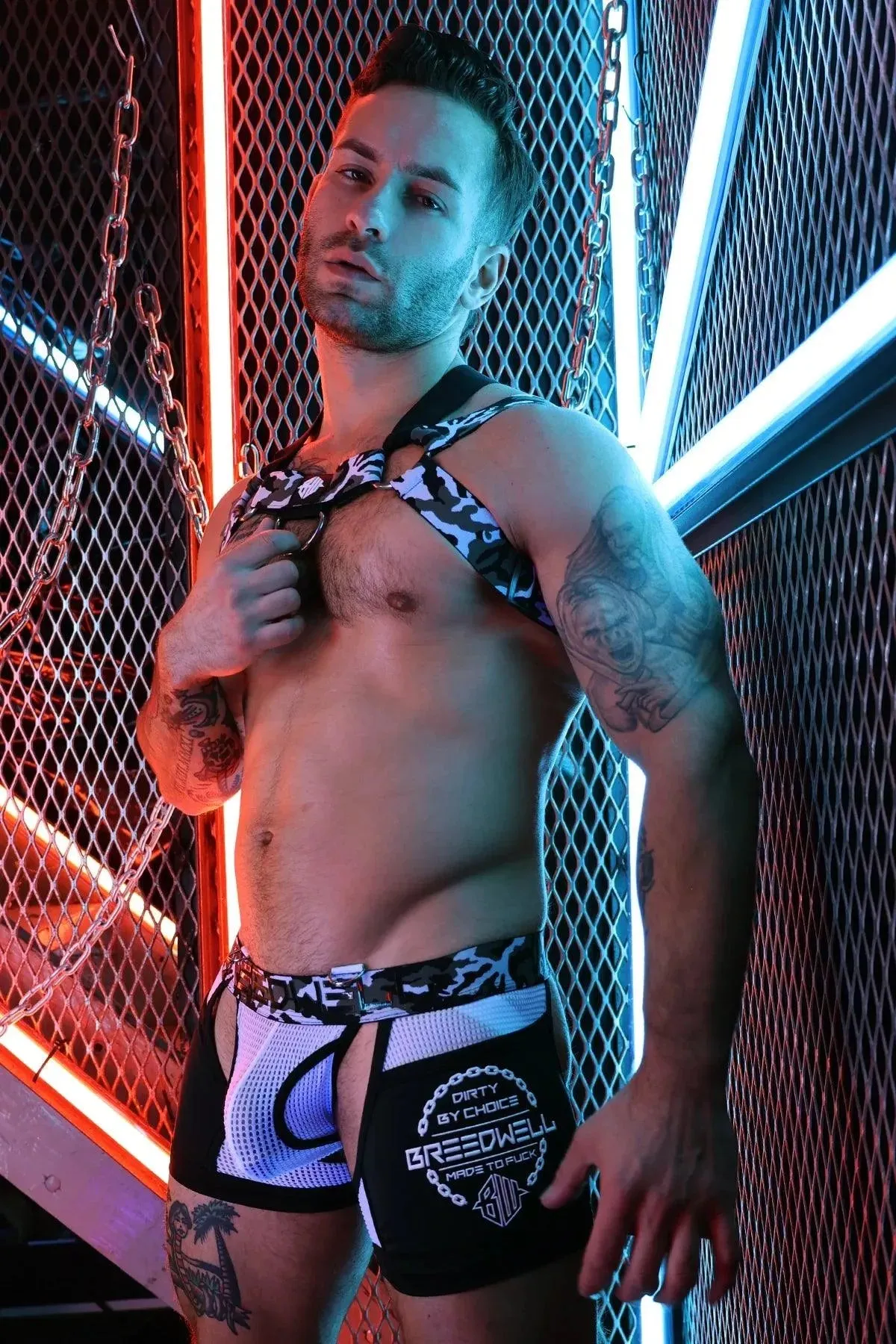 NEO CAMO 3-WAY HARNESS WHITE