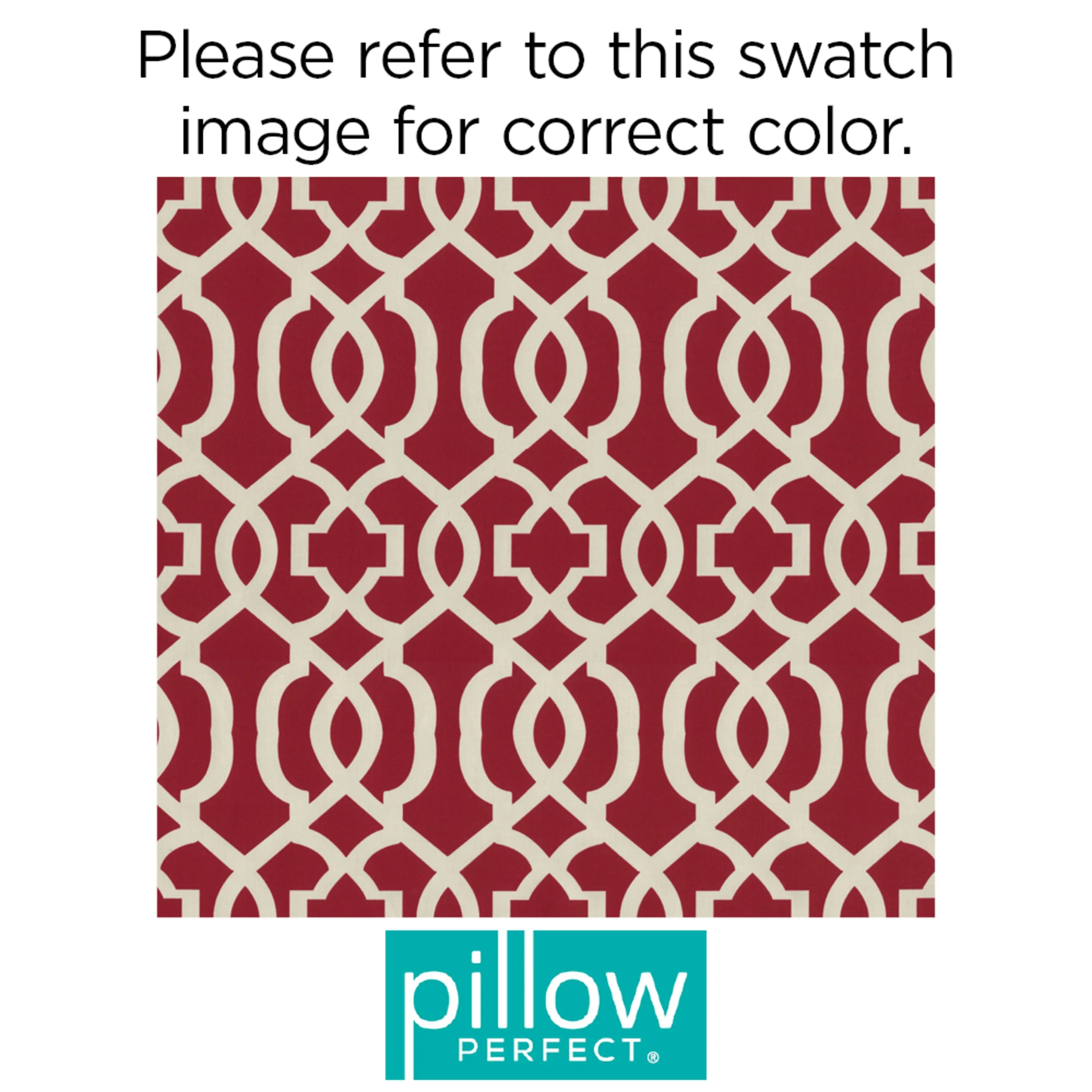 Outdoor/Indoor New Geo Red Chaise Lounge Cushion