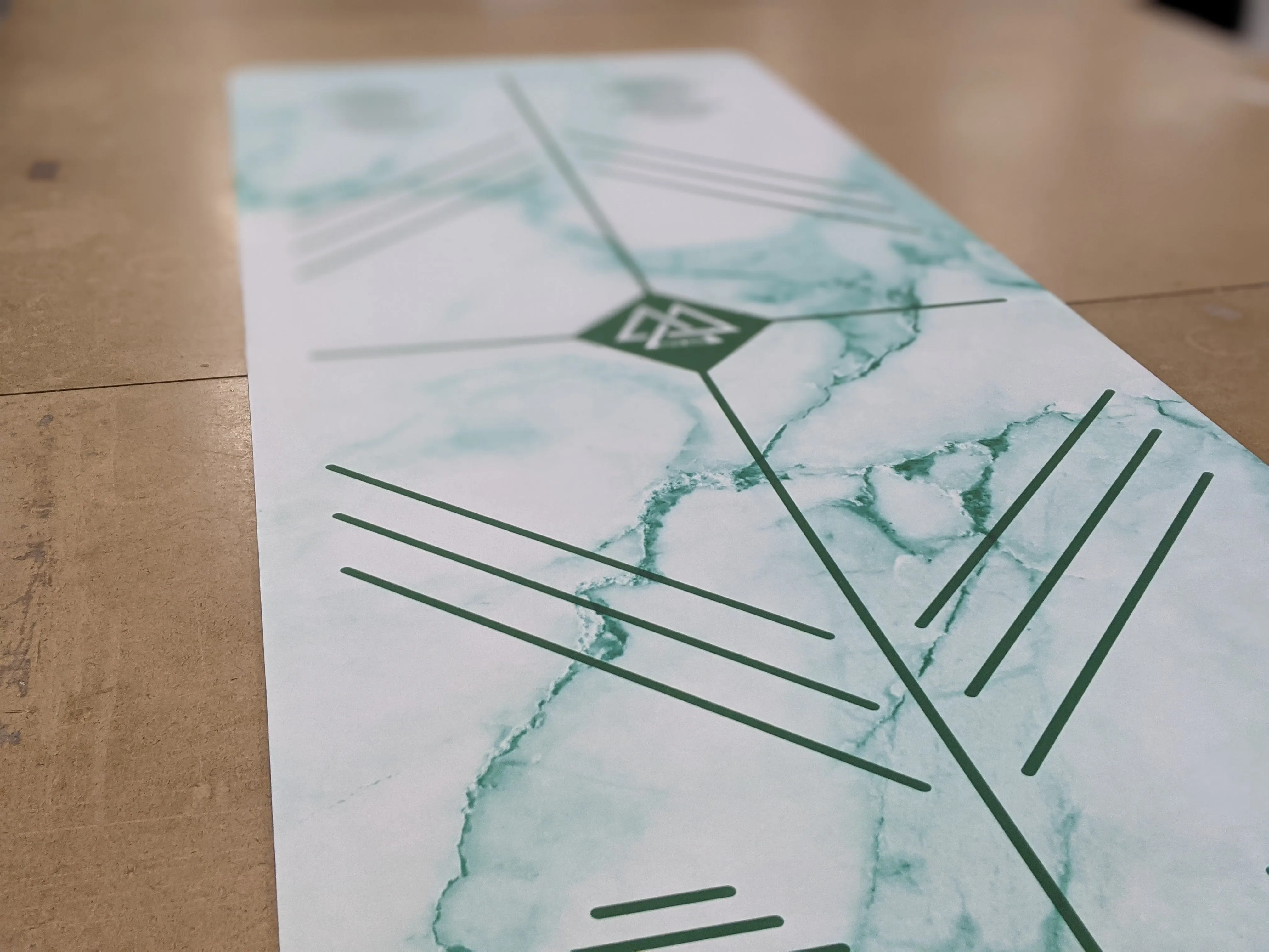 "Green Marble" Alignment Mat