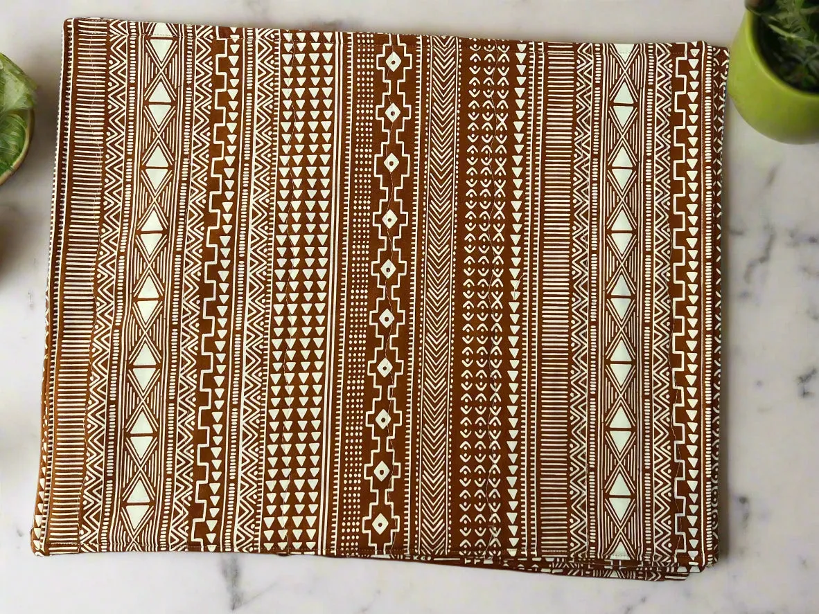Rusty Nail Aztec Table Mats - Set of 4