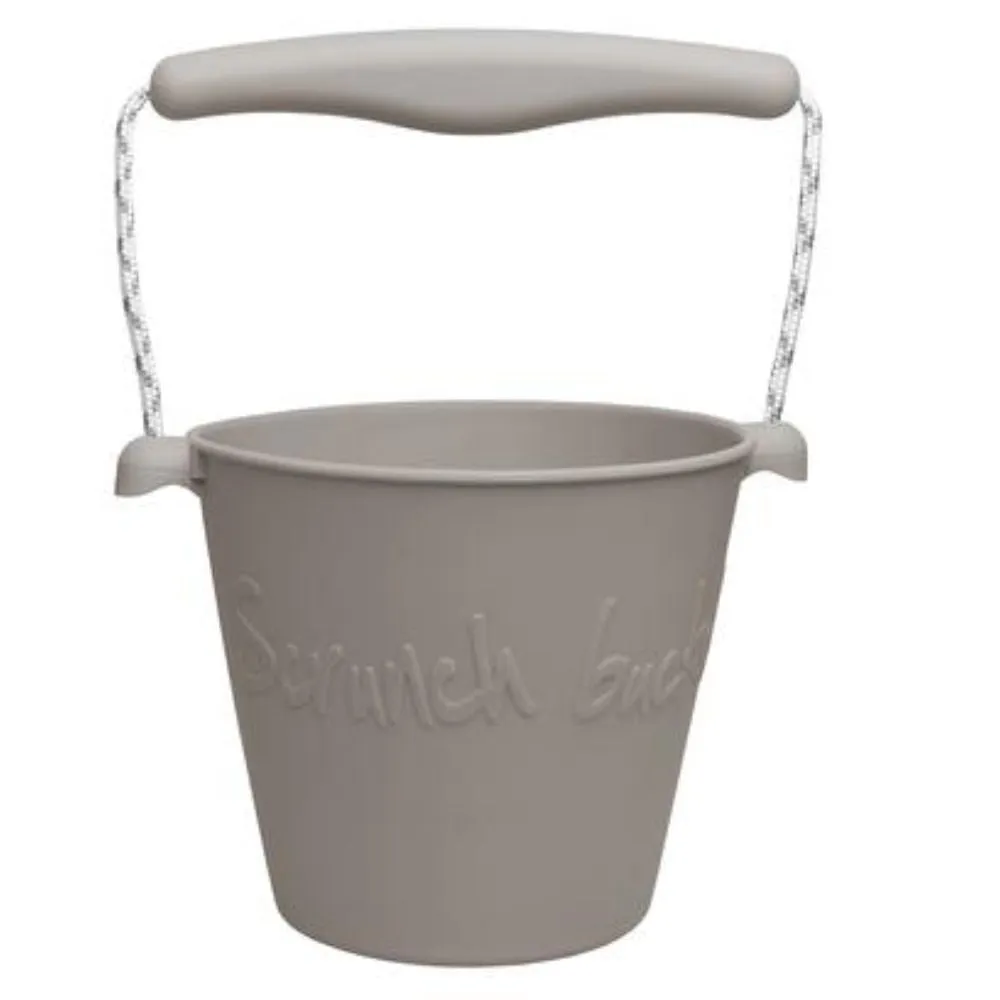 Scrunch Bucket and Spade - Warm Grey