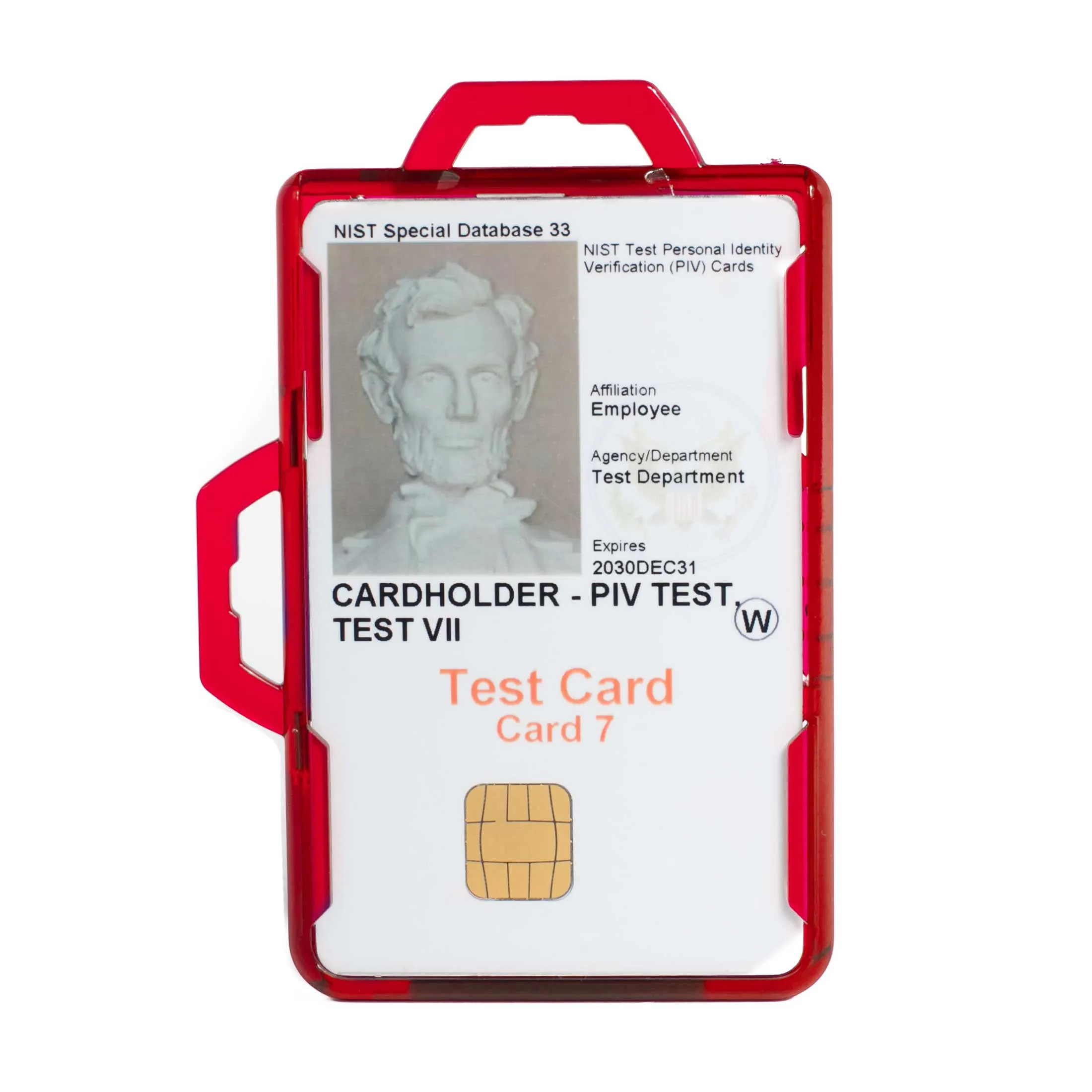 Secure Badge Holder DuoLite ® Dual Hook 2 ID Card Holder