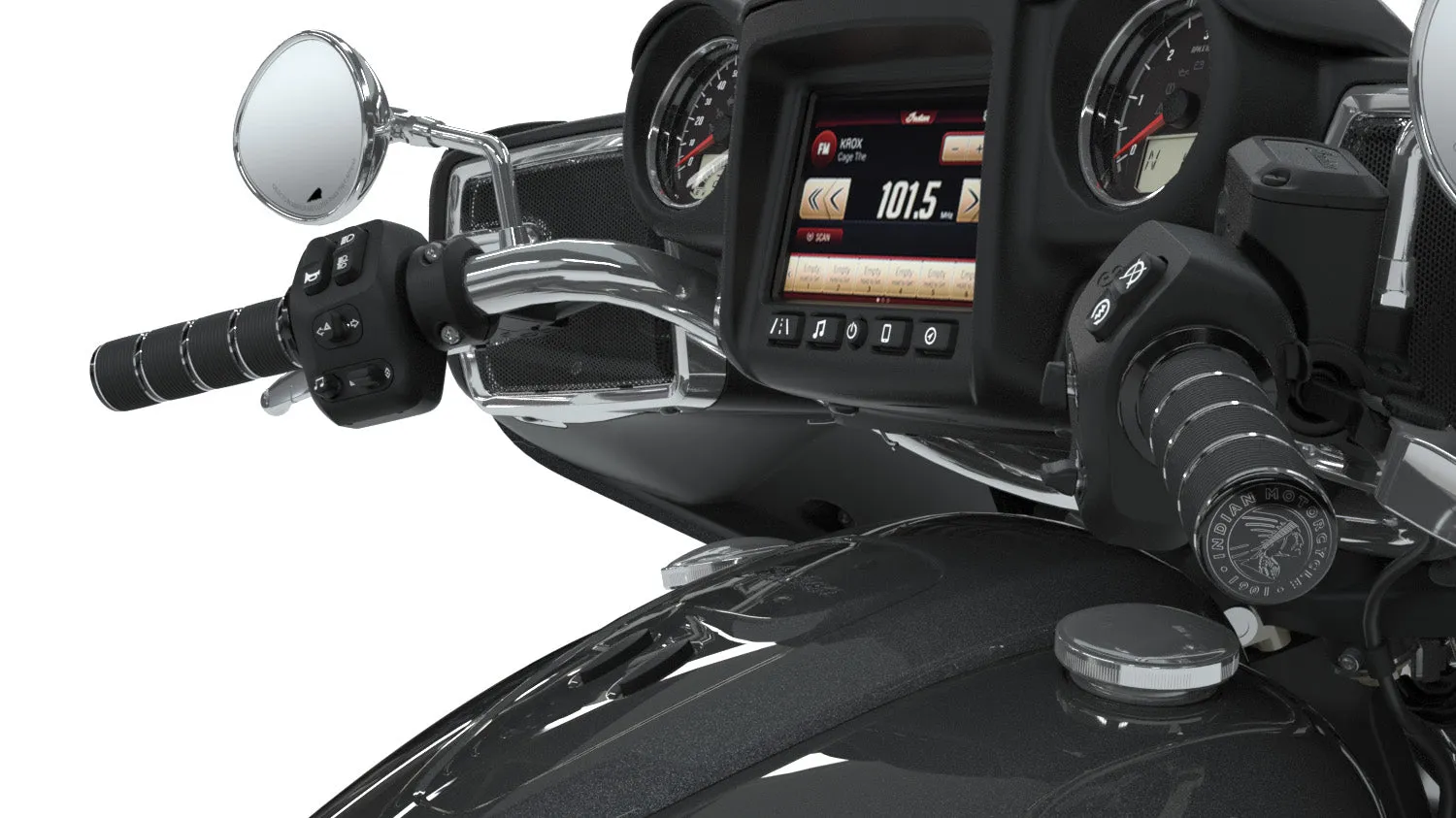 Select Handlebar Grips, Pair -Black