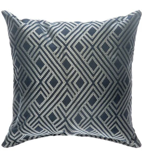 Sunbrella 18"X18" Square Throw Pillow - Integrated Indigo