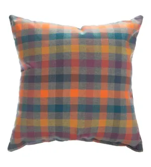 Sunbrella 24"X24" Square Throw Pillow - Connect Twilight