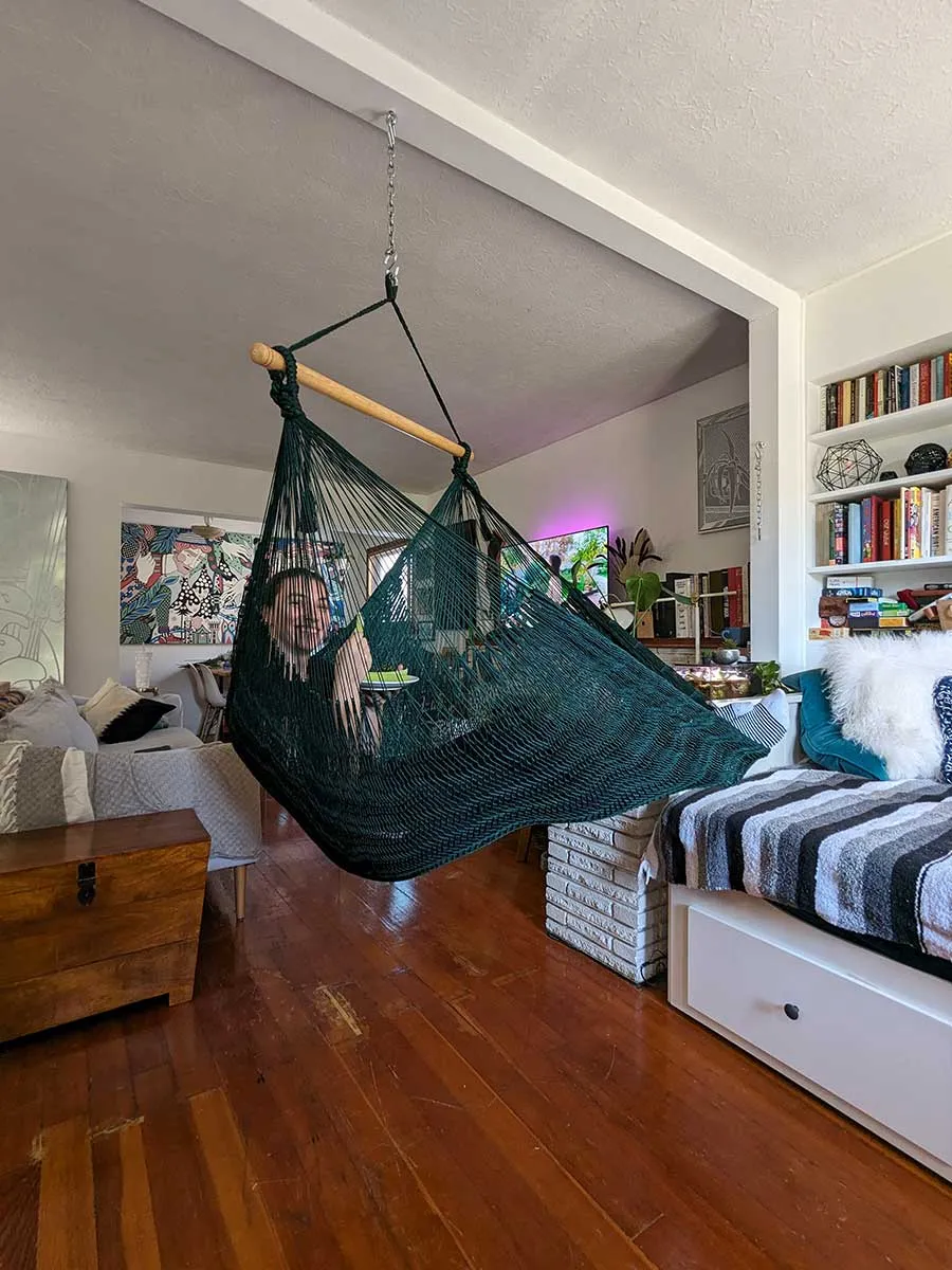 Thick Hangout Chair - Evergreen