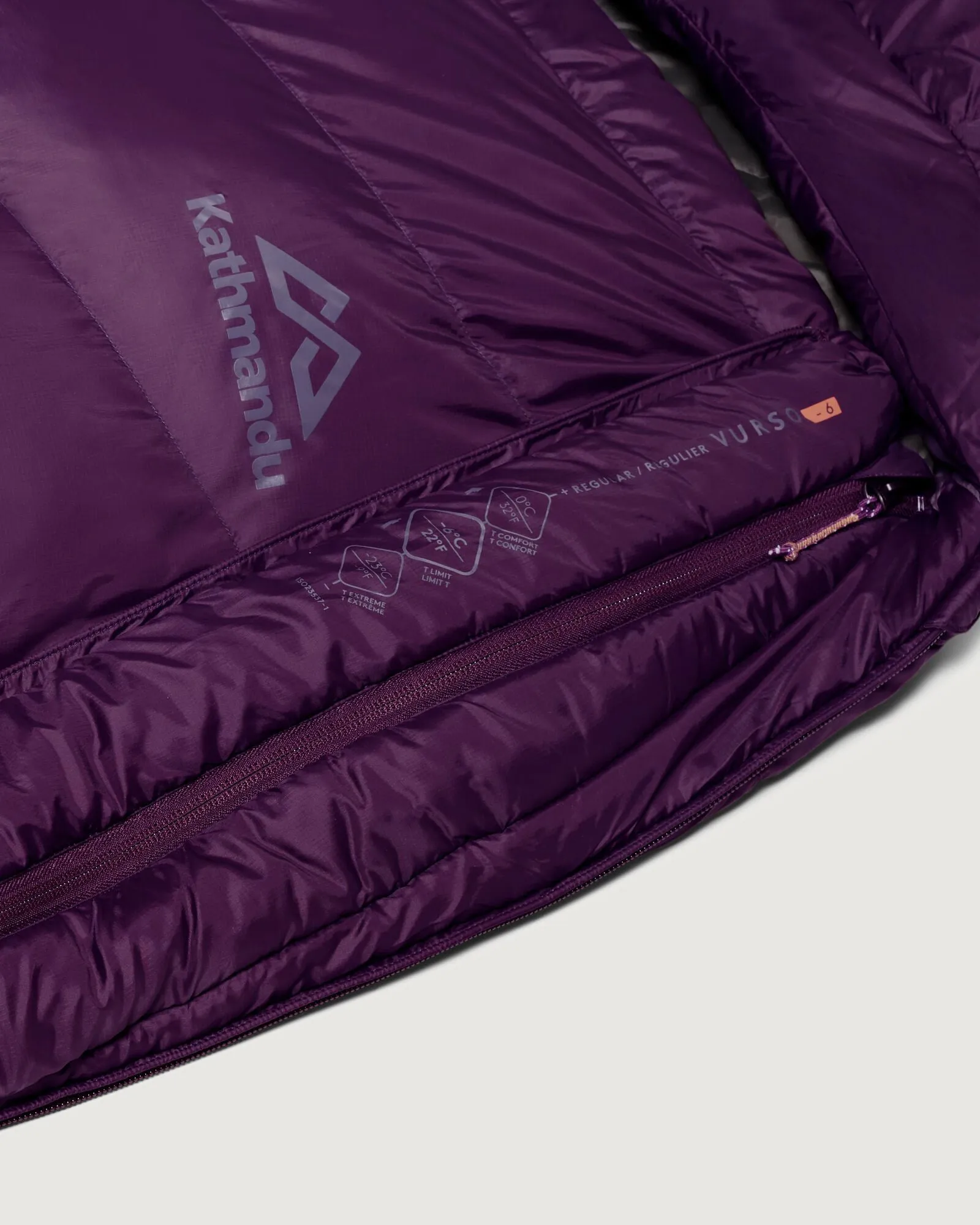 Vurso -6 °C Sleeping Bag - Regular - Jam/Red Earth